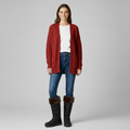 Women's high boots with down lining