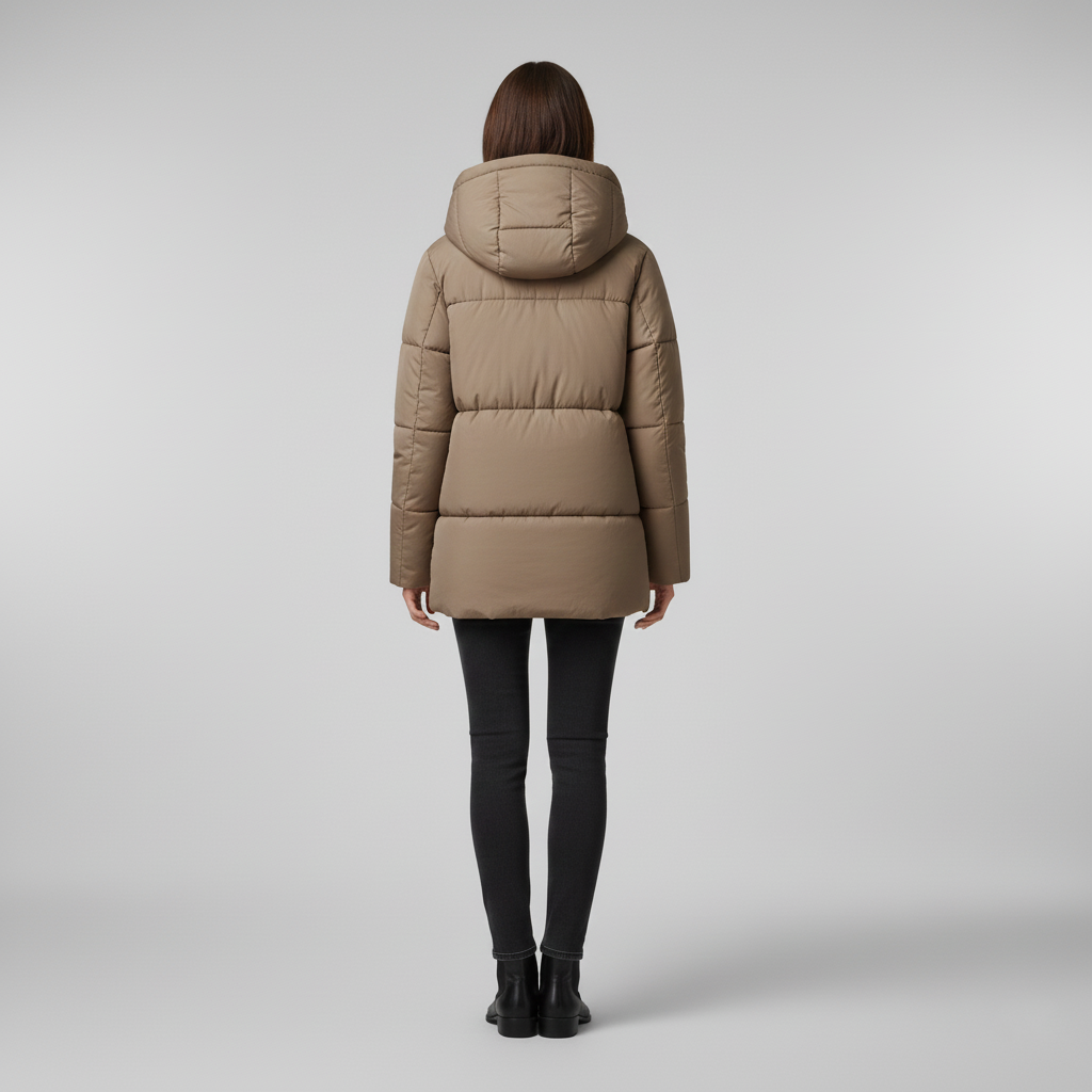 Women's puffer jacket for winter