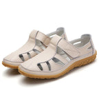 Women's Cutout Sandals with Touch Fastening Strap