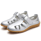 Women's Cutout Sandals with Touch Fastening Strap