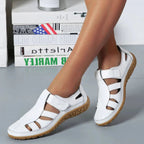 Women's Cutout Sandals with Touch Fastening Strap