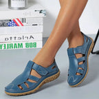 Women's Cutout Sandals with Touch Fastening Strap