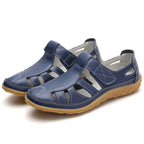 Women's Cutout Sandals with Touch Fastening Strap
