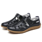 Women's Cutout Sandals with Touch Fastening Strap