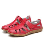 Women's Cutout Sandals with Touch Fastening Strap