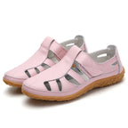 Women's Cutout Sandals with Touch Fastening Strap